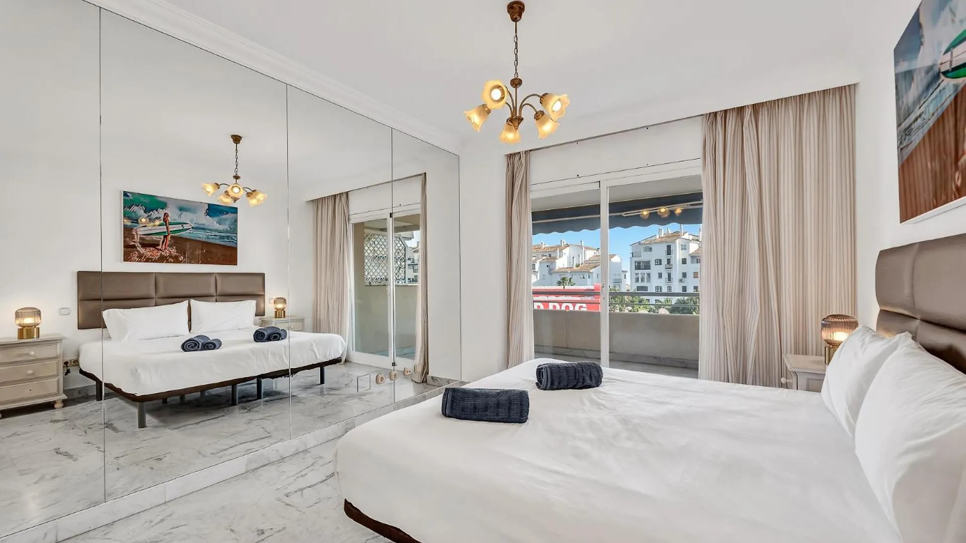 Letsmarbella - Grand 3Br Corner Apt - Marina Banus